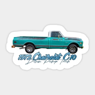 1970 Chevrolet C10 Deluxe Pickup Truck Sticker